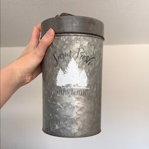 Farm Fresh Christmas Trees Tin Canister